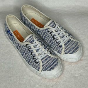 Rocket Dog denim striped sneakers size 6.5